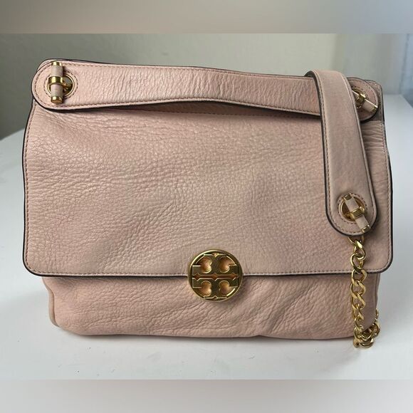 Tory Burch Chelsea Shoulder/Crossbody Pebbled Leather Bag - Picture 9 of 17